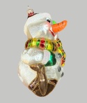 Bauble form: Snowman with a chalk nose (385) SE