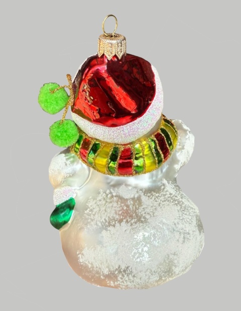 Bauble form: Snowman with a chalk nose (385) SE