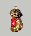 Form bauble: Bulldog with a package (69) SZ