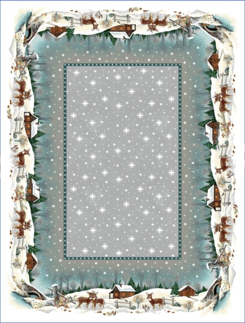 Obrus gobelinowy 140x280cm Sarenki w lesie (SW212)