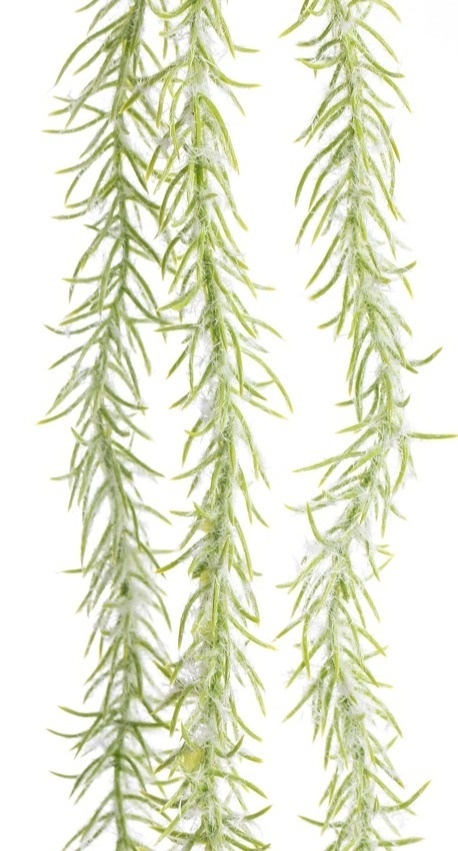 Gałązka flokowana 53cm zimowa (GL03743)