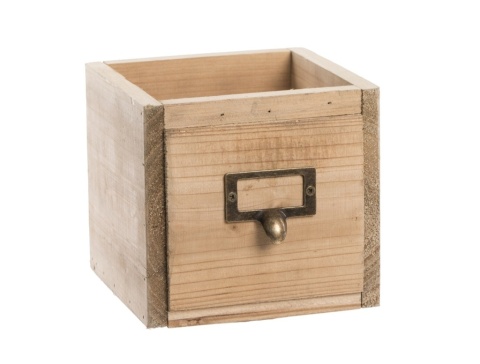 Single wooden box "drawer" (ART20061)