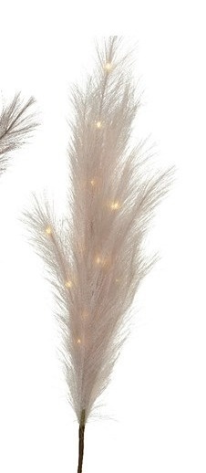 Trawa ozdobna 118cm różowa 15 LED (485930) -50%