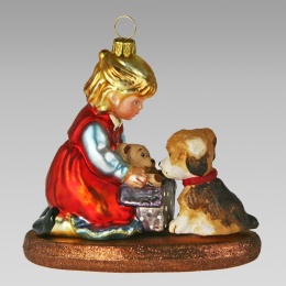 Bombka Komozja: Dziewczynka z pieskiem (4898K00) -20%