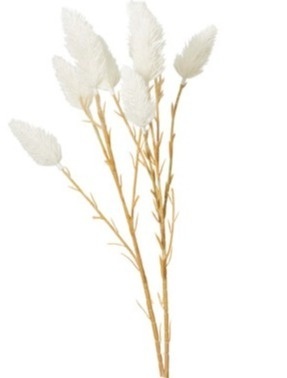 Gałązka 70cm "dmuszek" ecru (517962)