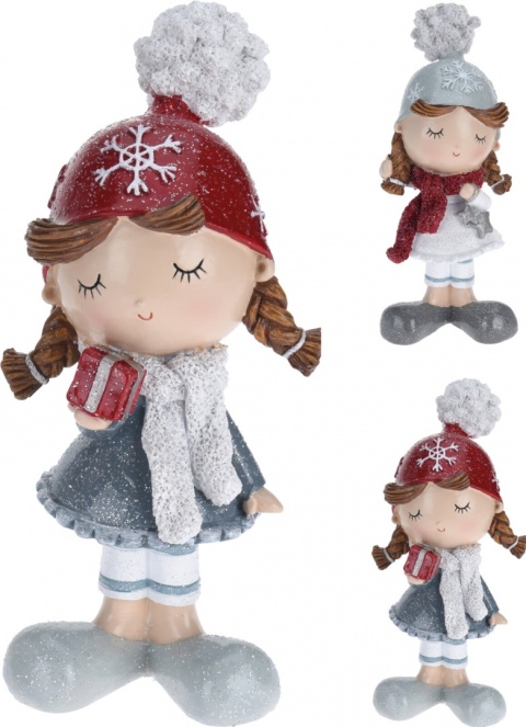 Dziewczynka ceram. 20cm z gwiazdką (008587)-20%