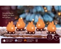 Pięć płomyków akrylowych 60LED (490374)