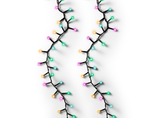 Cherry 500LED pastel ball lamps 11m (495559)