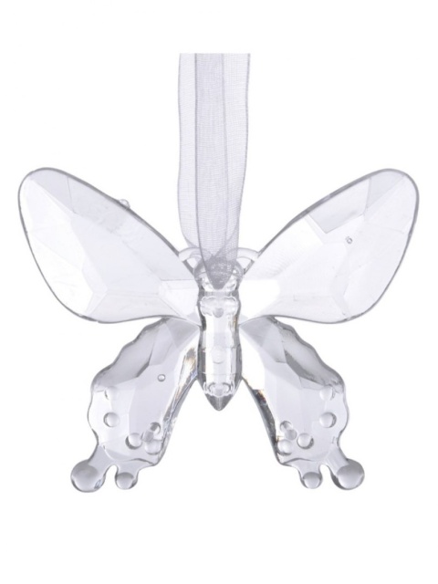 Zawieszka motylek akrylowy na tasiemce (YQS9012-2)-20%