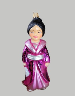 Bombka Morozko: Dzieci świata Dziewczynka gejsza różowa (420)