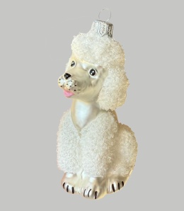 Bauble form: White Poodle (144)