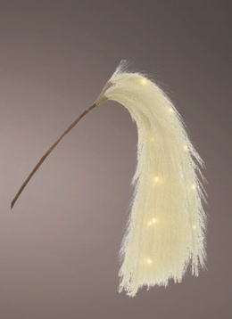 Trawa ozdobna 105cm ecru 18 LED (485936) -20%