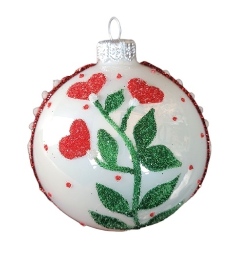 Baubles 100 decorated pack of 4 pieces FOR A FOLK NOTE