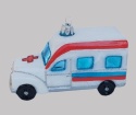 Bombka formowa: Ambulans (335) SZW