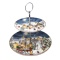 Two-tier ceramic platter "Christmas village" (PG-19871) in a decorative box