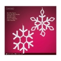 LED neonflex lights plastic steady outdoor snowflake (490893)