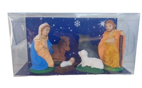 Figurki kolorowe do szopki małe (Z3)