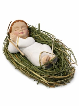 Baby on the hay small 7cm D6
