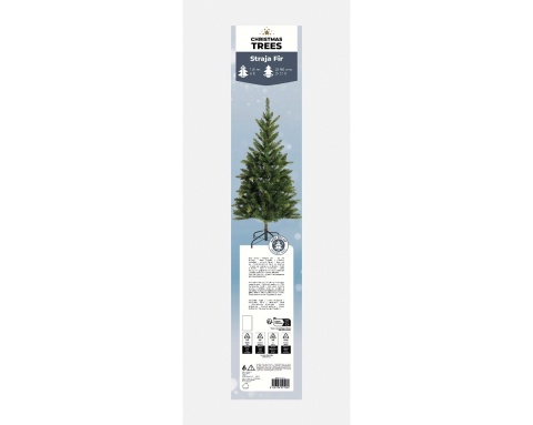 Choinka jodła Straja 180cm, wąska fi 96cm (684228)