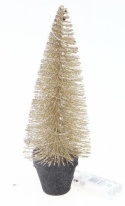 Christmas tree "brush" champagne 15LED (TX1M40-21-15WL)