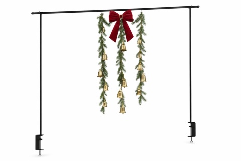 Drążek metalowy czarny do dekoracji stołu (039822) h:135*max250cm-20%