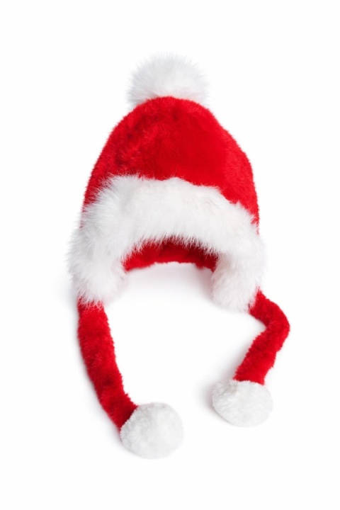Premium Santa Claus hat with pompom (600161399)