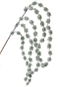 Gałązka flokowana zimowa "modrzew" (GL03742)