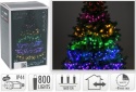 Girlanda świetlna 800LED kolorowa 16m timer 8f. (AX8550910) wew/zew