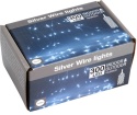 Lampki na druciku 300LED wiązka 10*300cm zimne 230V (AX8701530)