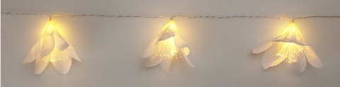 Oświetlenie kwiaty ze światlowodem 20LED (AX5390930)