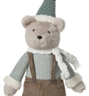 Miś miętowy pluszowy 70cm stojący (537788)