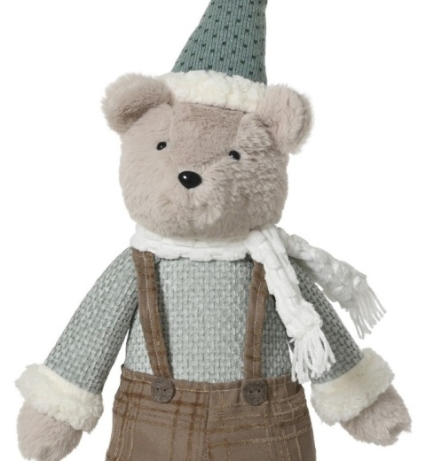 Miś miętowy pluszowy 70cm stojący (537788)
