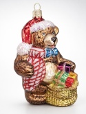 Bauble Mold: Teddy Bear with Candy and a Bag of Gifts (122) D