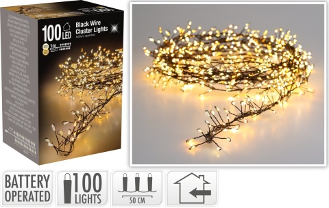 Girlandka na druciku 100LED biały ciepły (AX5700740)