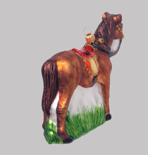 Bauble form: Brown Horse (85) D