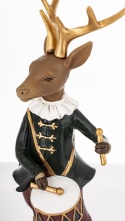 Reniferek 24cm z bębenkiem poliresing (179761)