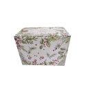 Kubek porcelana 460ml z metalowym zaparzaczem Christmas Leaves ozdobne pudełko