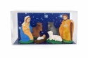 Small colorful figurines for the nativity scene (Of3)