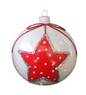 Baubles 120 decorated ornament pack of 4: TIME OF JOY