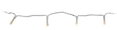320 LED lamps 24m transparent cable warm (AX8404050)