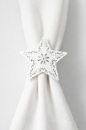 Set of 3 metal napkin rings 19*4*7cm (33150)