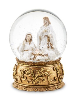 Kula wodna 12cm ze Św.Rodziną (139791)