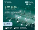 Lampki 1000 LED Soft Glow zimne timer 8f. 22,5m (495636)