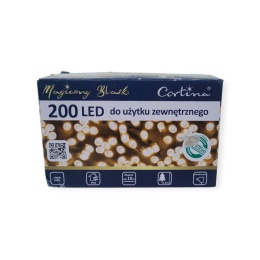 LED lamps 200L 10m warm inside/outside (21/14/LED/WW)