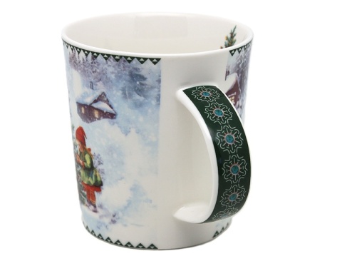 Kubek ceramiczny"świąteczny czas" (PG-19352) w ozdobnym pudełku