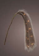 Trawa 105cm zgaszony fiolet 18 LED bat.3*AA timer zwisająca (485935) b.ciepła -50%