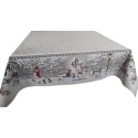 Chenille tapestry tablecloth 140x240cm SARENKA (TX0017-854)