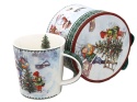 Kubek ceramiczny"świąteczny czas" (PG-19352) w ozdobnym pudełku