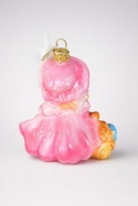 Koronex Ornament: Vintage Pink Girl (1195B)