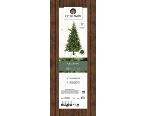 Choinka sztuczna sosna Allison zielona 180cm fi 112cm (689831)